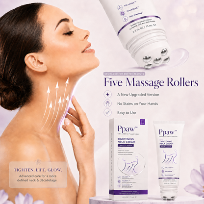 ✨ PPPAW™ Instant Neck Lift Cream — 🧴 Infused with Retinol & Hyaluronic Acid | Firms the Neck, Reduces Wrinkles & Double Chin