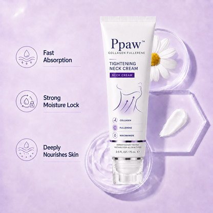 ✨ PPPAW™ Instant Neck Lift Cream — 🧴 Infused with Retinol & Hyaluronic Acid | Firms the Neck, Reduces Wrinkles & Double Chin
