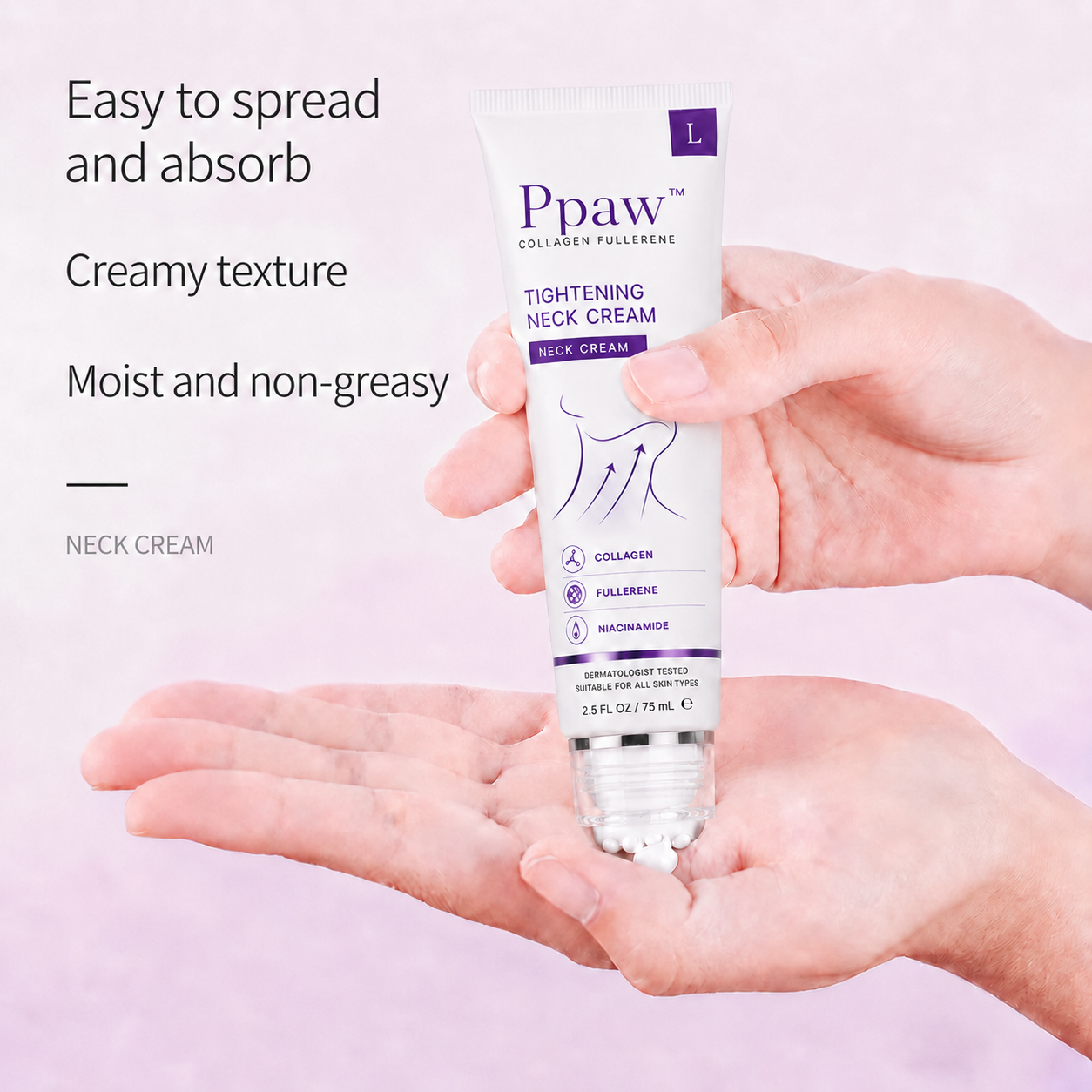 ✨ PPPAW™ Instant Neck Lift Cream — 🧴 Infused with Retinol & Hyaluronic Acid | Firms the Neck, Reduces Wrinkles & Double Chin