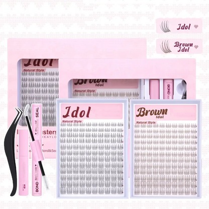 LAST DAY - BUY 1 GET 1 FREE😍Invisible Band Lash Clusters Kit