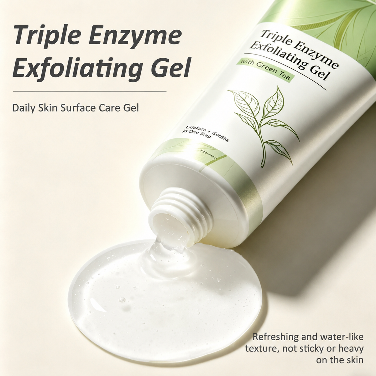 Green Tea Aqua Peel Gel facial exfoliation