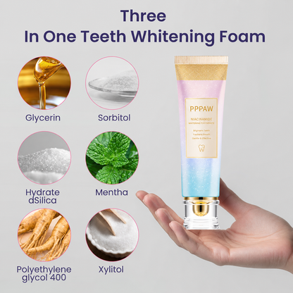 PPPAW Triple Fluoride-Free Whitening Niacinamide Toothpaste