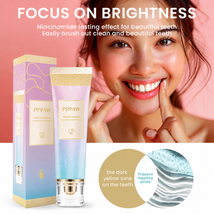 PPPAW Triple Fluoride-Free Whitening Niacinamide Toothpaste