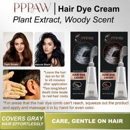 LAST DAY - BUY 1 GET 1 FREE✨ PPPAW Hair Dye Comb / Hair Dye Cream