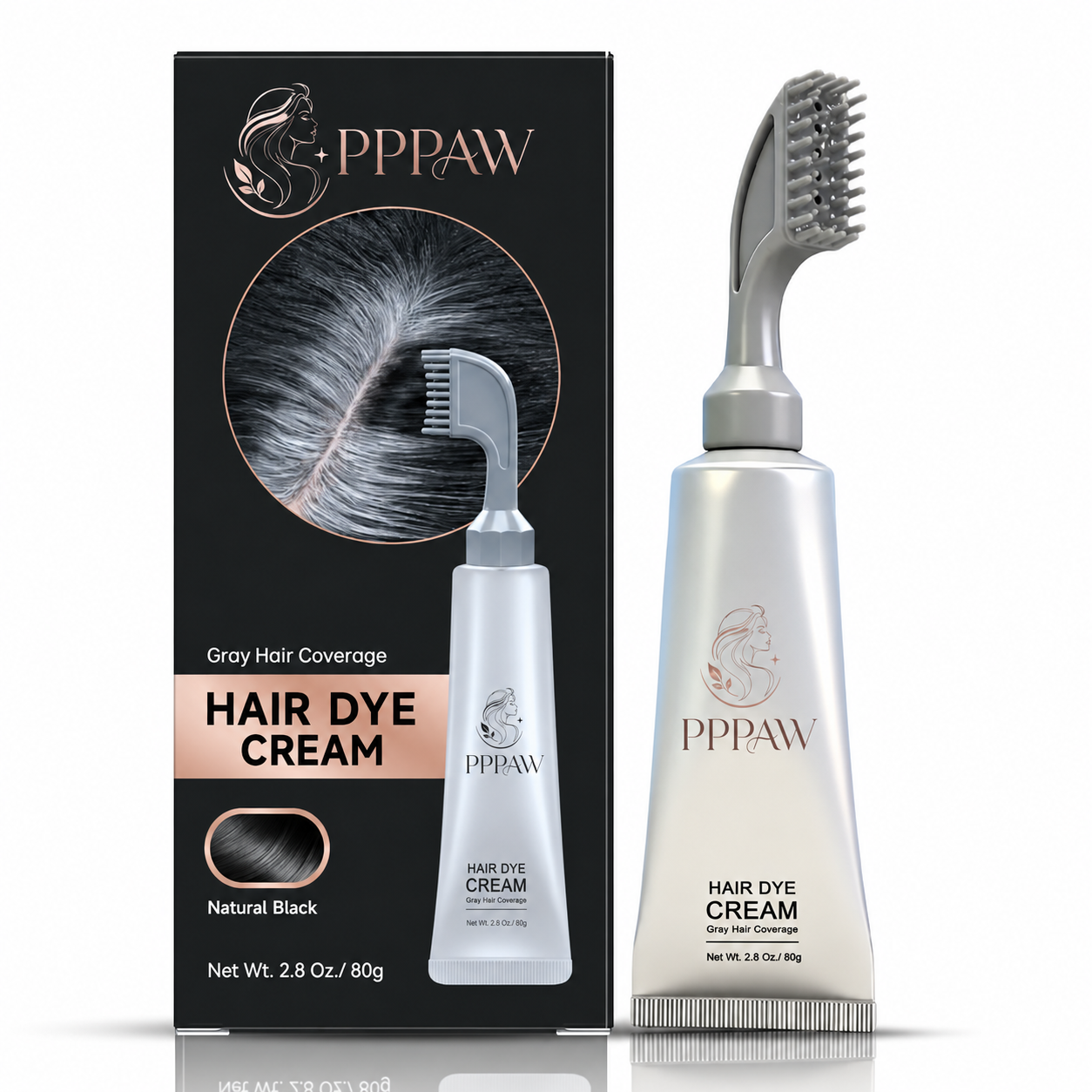 LAST DAY - BUY 1 GET 1 FREE✨ PPPAW Hair Dye Comb / Hair Dye Cream