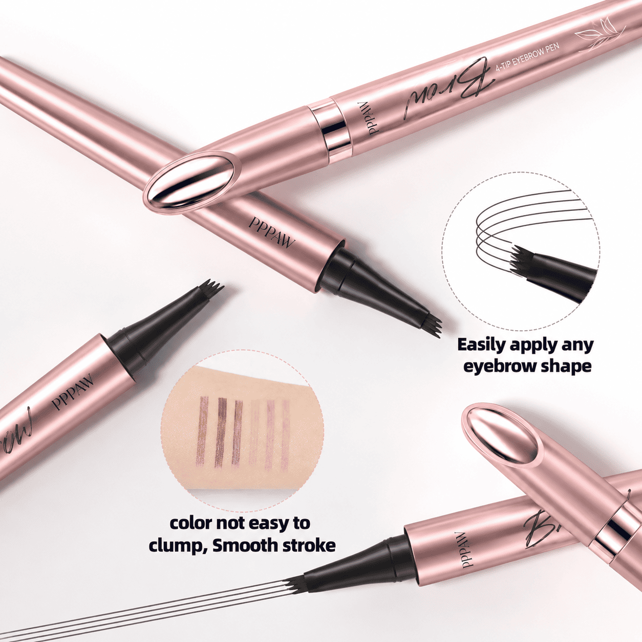 Waterproof Micro-Fork Eyebrow Pencil