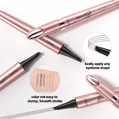 Waterproof Micro-Fork Eyebrow Pencil