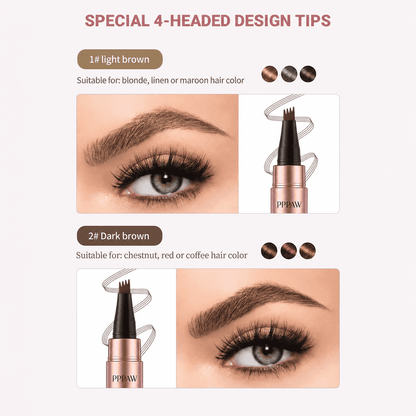 Waterproof Micro-Fork Eyebrow Pencil