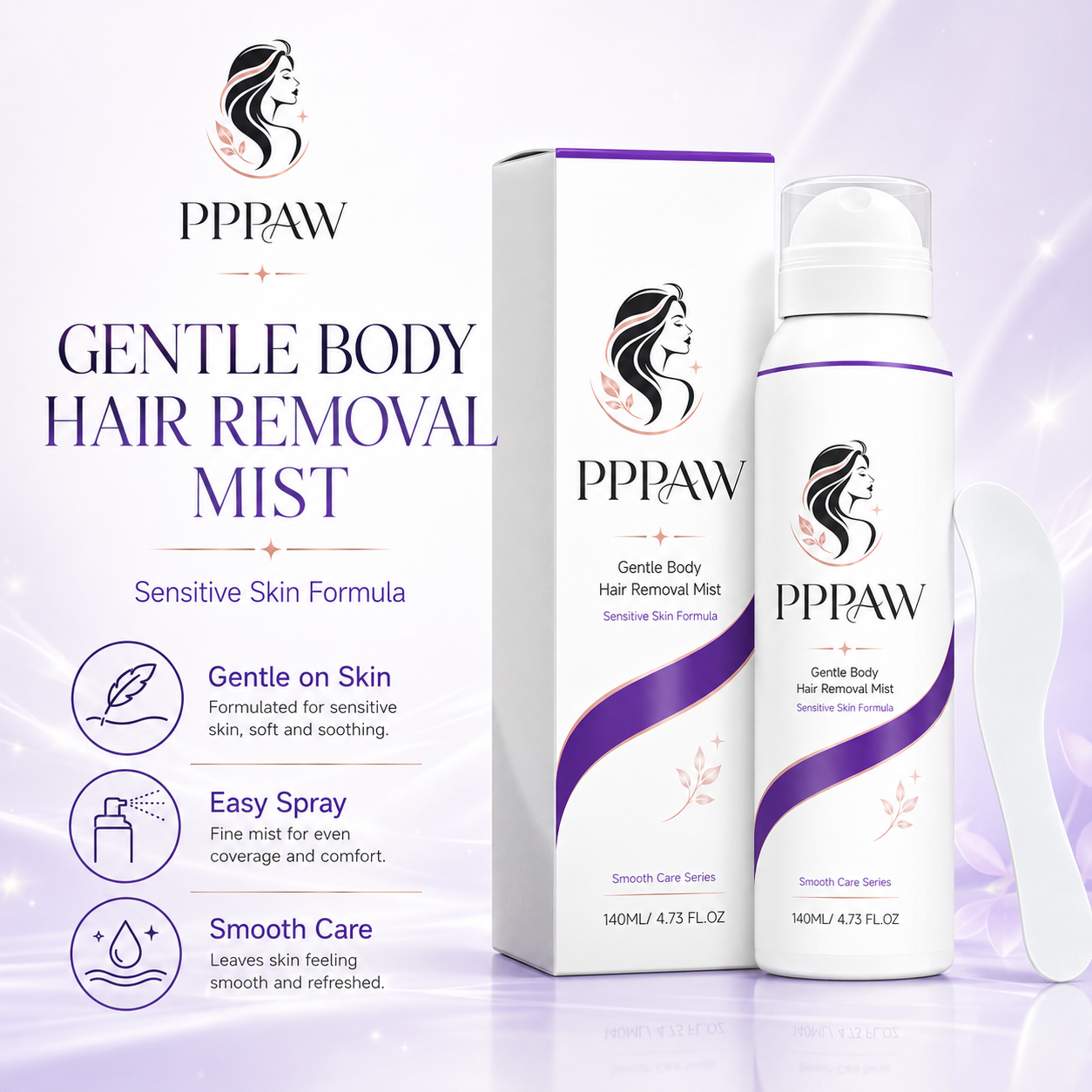 LAST DAY - BUY 1 GET 1 FREE😍 Gentle Body Hair Removal Mist | Easy Spray, Smooth Skin ✨