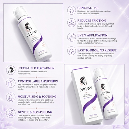 LAST DAY - BUY 1 GET 1 FREE😍 Gentle Body Hair Removal Mist | Easy Spray, Smooth Skin ✨