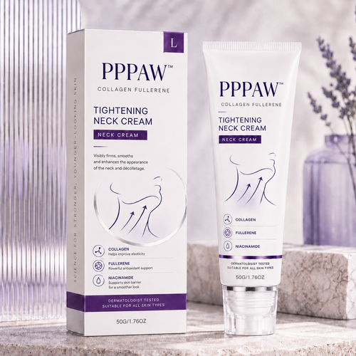 😍 PPPAW™ Instant Neck Lift Cream — 🧴 Infused with Retinol & Hyaluronic Acid | Firms the Neck, Reduces Wrinkles & Double Chin