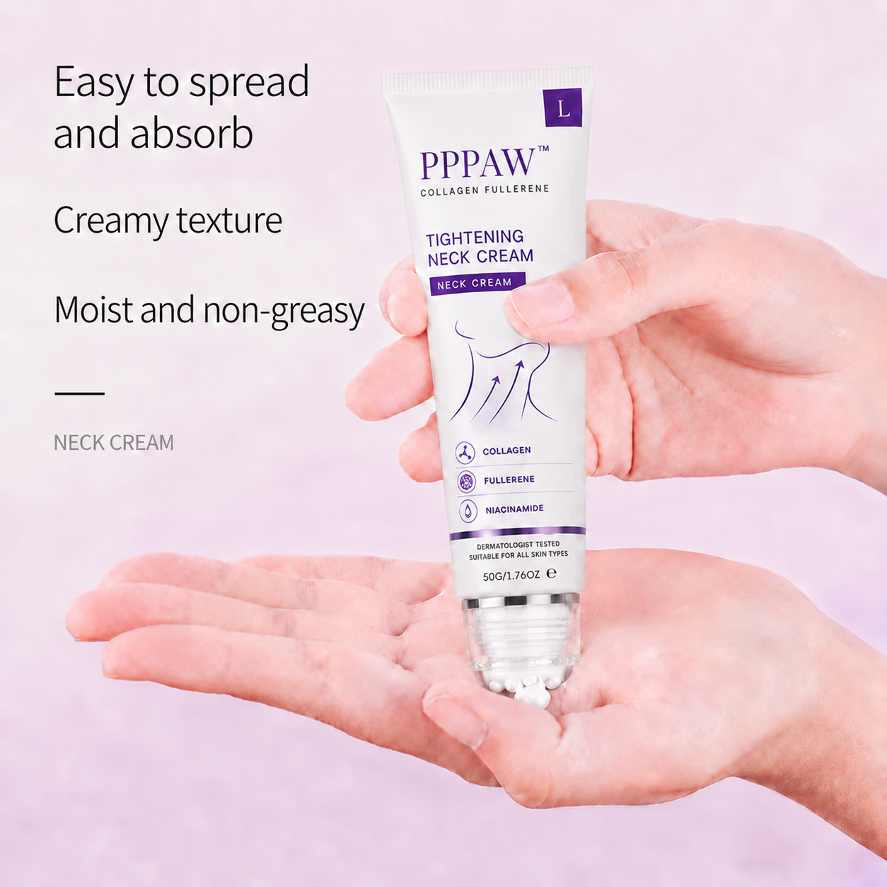 😍 PPPAW™ Instant Neck Lift Cream — 🧴 Infused with Retinol & Hyaluronic Acid | Firms the Neck, Reduces Wrinkles & Double Chin