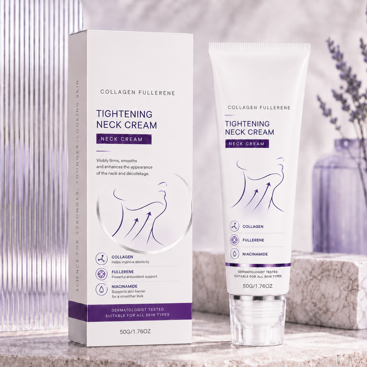 ✨ PPPAW™ Instant Neck Lift Cream — 🧴 Infused with Retinol & Hyaluronic Acid | Firms the Neck, Reduces Wrinkles & Double Chin