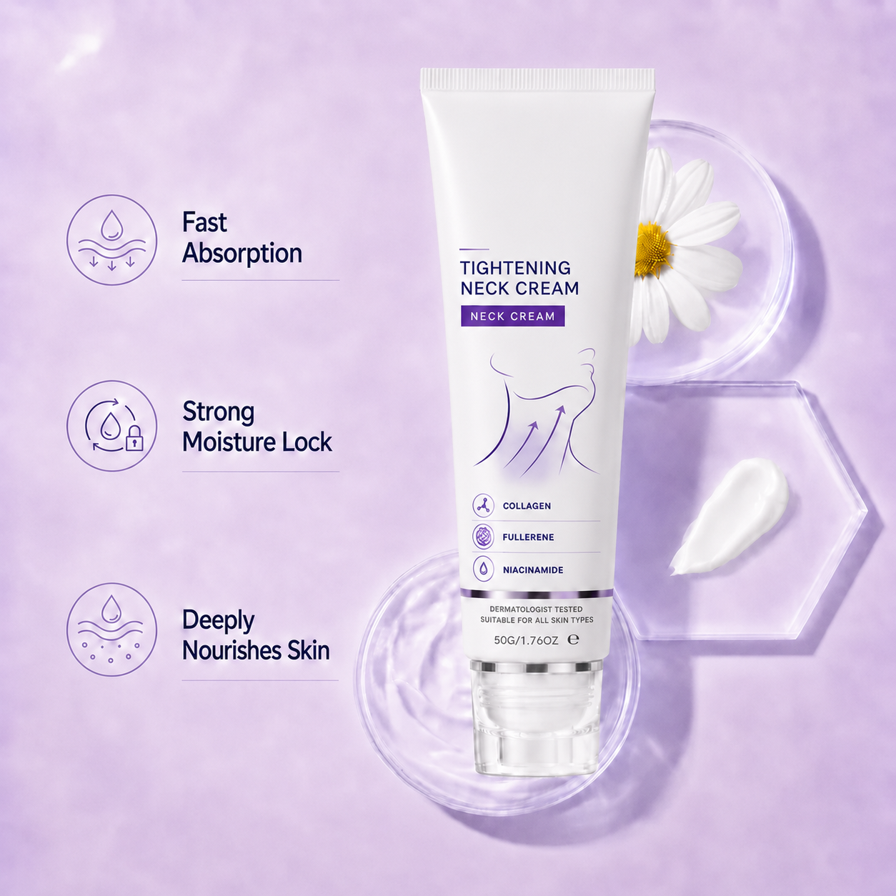 ✨ PPPAW™ Instant Neck Lift Cream — 🧴 Infused with Retinol & Hyaluronic Acid | Firms the Neck, Reduces Wrinkles & Double Chin